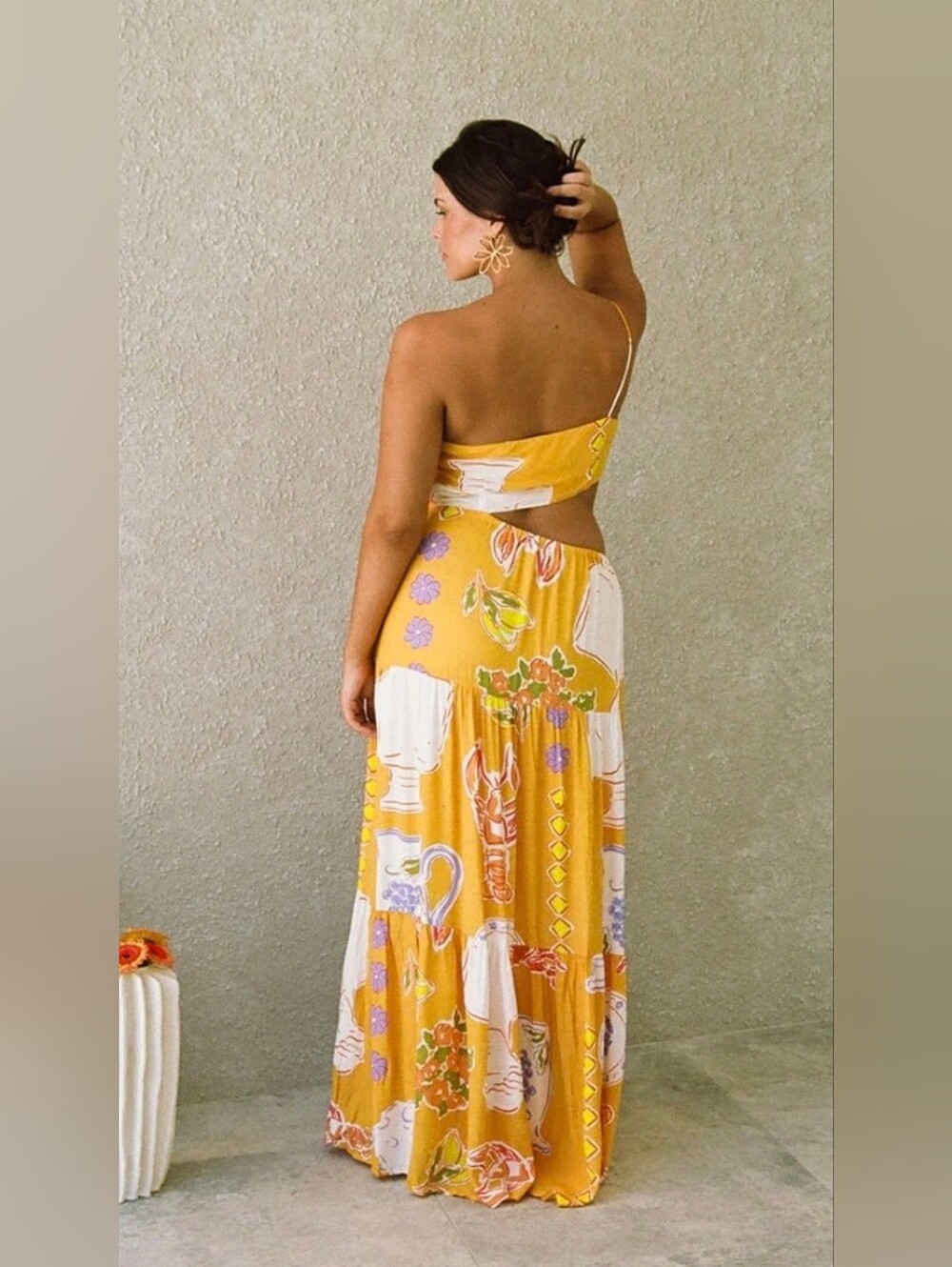 NWT Sabo Aliza Dress - Ciao Yellow, Small - Picture 2 of 16